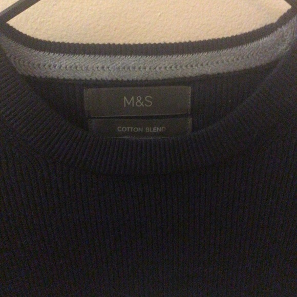 Marks and Spencer cotton crewneck sweater size small (men) - Picture 2 of 2